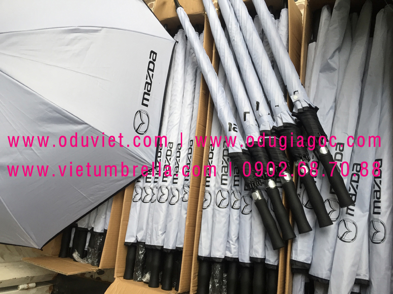 xưởng sản xuất ô dù cầm tay in logo quảng cáo
